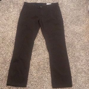 Volcom Frickin Modern Stretch Chino Pants Brown 36